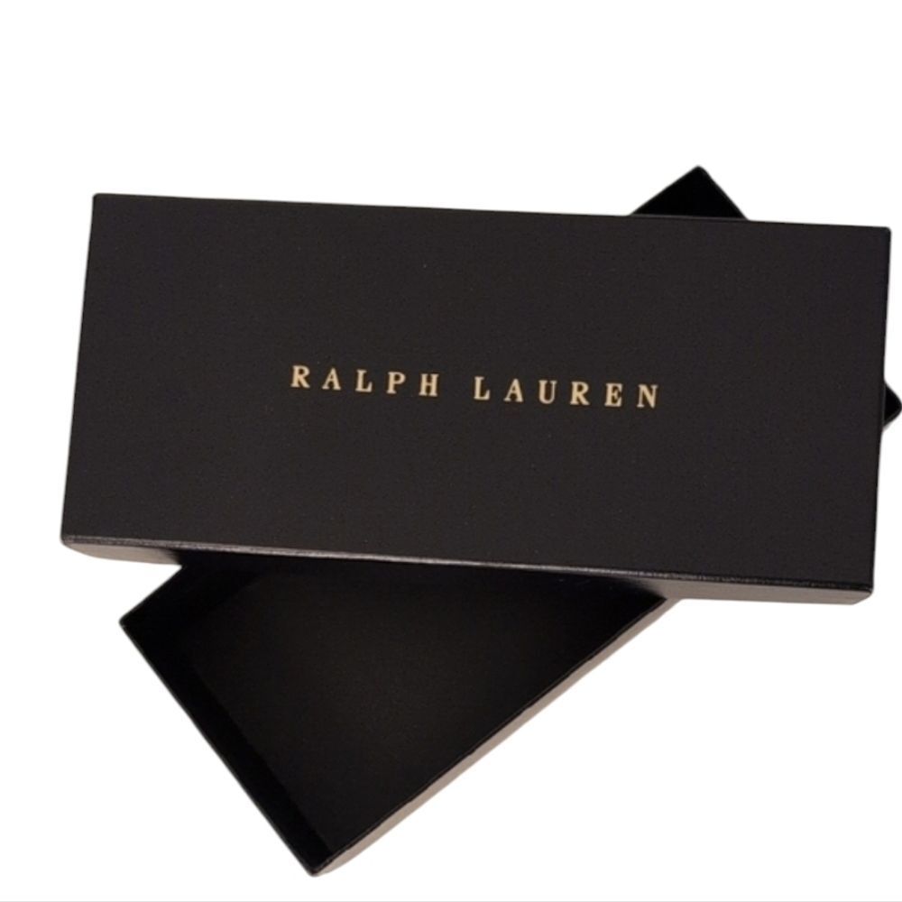 Ralph Lauren Black Box with Gold Lettering